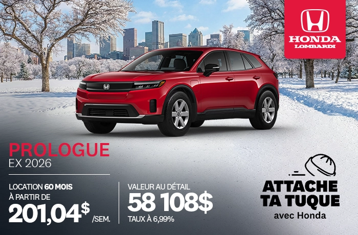 Bannière de Promotion Prologue EX 2026